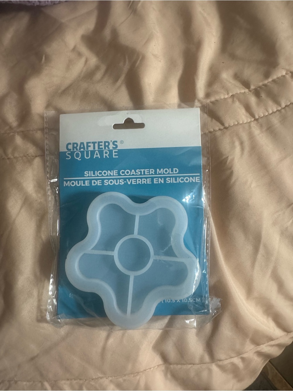 Blue Silicone Coaster Mold